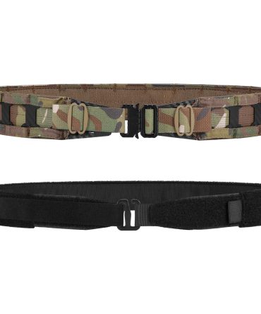 VOTAGOO Tactical Belt, 1.75'' MOLLE Battle Belt with Quick Release Buckle, Low Profile Laser-Cut Battle Belt for Range