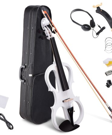 4/4 Violin Electric Violin(right hand)white