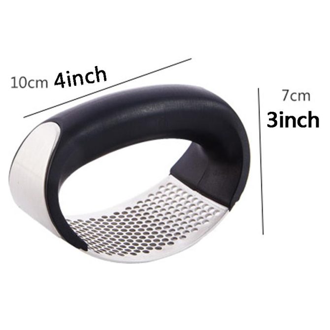 Stainless Steel Garlic Press - Image 9