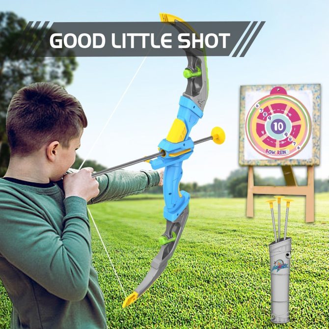 Bow and Arrow Set for Kids, Toyokar Archery Set Toy with Light-up LEDs, 10 suction bows and arrows, indoor and outdoor sports toys.Boys Kids Gifts Toys - Image 16