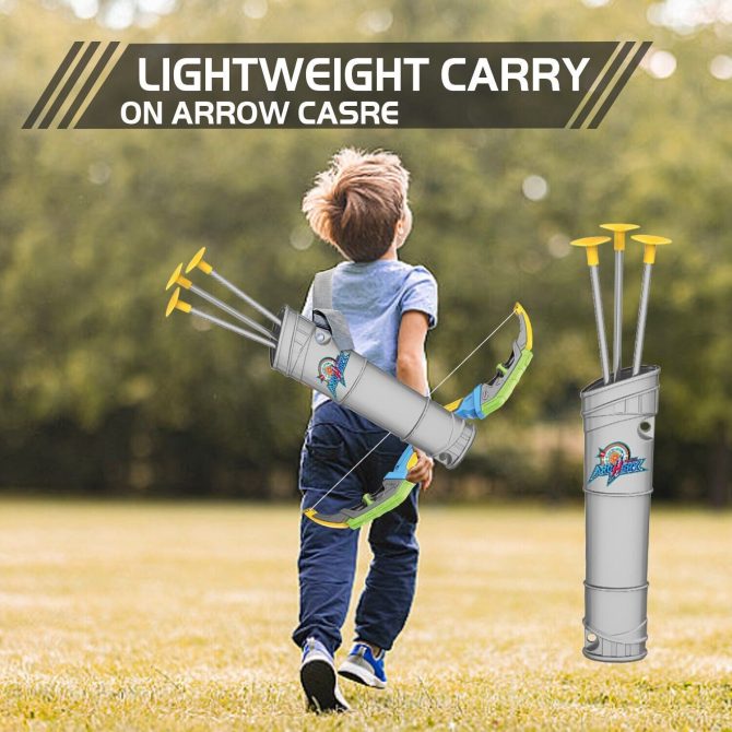 Bow and Arrow Set for Kids, Toyokar Archery Set Toy with Light-up LEDs, 10 suction bows and arrows, indoor and outdoor sports toys.Boys Kids Gifts Toys - Image 18