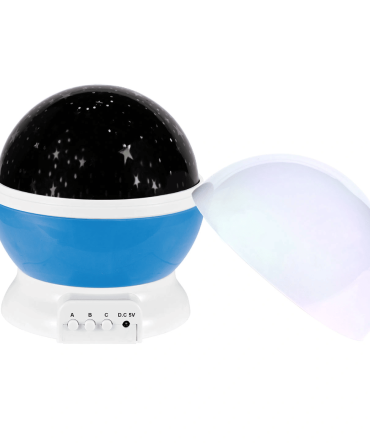 LED Star Sky Projector Night Light Kids Rotating Starry Night Lamp USB Sleep Light Xmas Gift