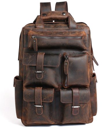 The Shelby Backpack | Handmade Genuine Leather Backpack
