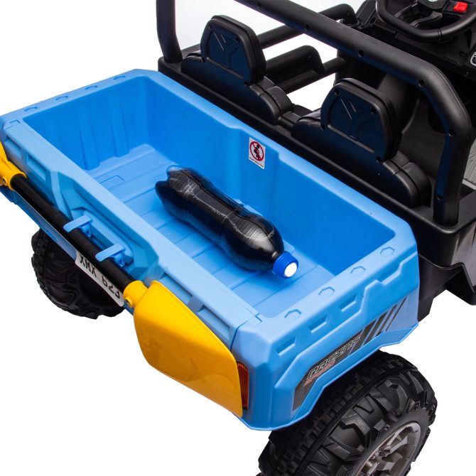 24V Ride On Truck 2 Seater Ride On UTV with 2x200W Motor Ride On Dump Truck with Dump Bed/Shovel Ride On Car with Remote Control Electric Vehicle with Non-slip tyre for Boys Girls - Image 11