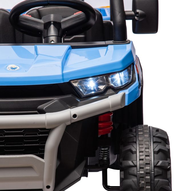 24V Ride On Truck 2 Seater Ride On UTV with 2x200W Motor Ride On Dump Truck with Dump Bed/Shovel Ride On Car with Remote Control Electric Vehicle with Non-slip tyre for Boys Girls - Image 12