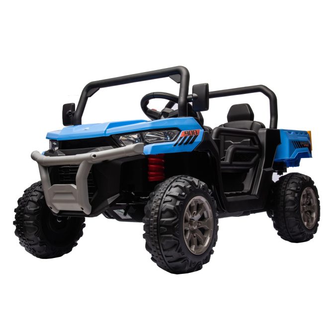 24V Ride On Truck 2 Seater Ride On UTV with 2x200W Motor Ride On Dump Truck with Dump Bed/Shovel Ride On Car with Remote Control Electric Vehicle with Non-slip tyre for Boys Girls - Image 4