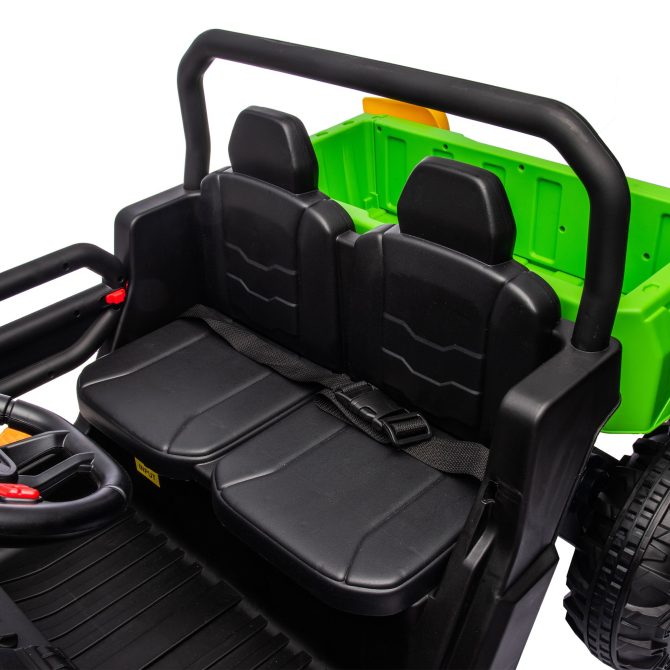24V Ride On Truck 2 Seater Ride On UTV with 2x200W Motor Ride On Dump Truck with Dump Bed/Shovel Ride On Car with Remote Control Electric Vehicle with Non-slip tyre for Boys Girls - Image 13
