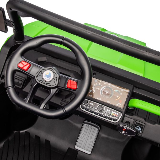 24V Ride On Truck 2 Seater Ride On UTV with 2x200W Motor Ride On Dump Truck with Dump Bed/Shovel Ride On Car with Remote Control Electric Vehicle with Non-slip tyre for Boys Girls - Image 15