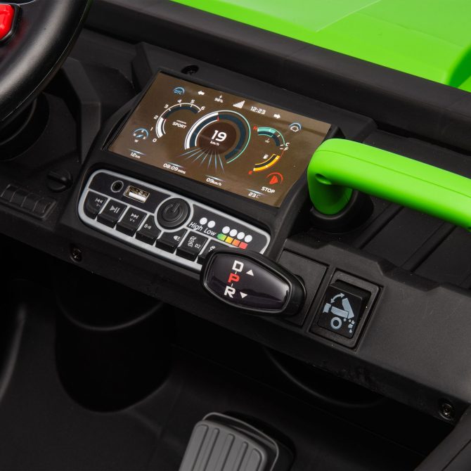 24V Ride On Truck 2 Seater Ride On UTV with 2x200W Motor Ride On Dump Truck with Dump Bed/Shovel Ride On Car with Remote Control Electric Vehicle with Non-slip tyre for Boys Girls - Image 17