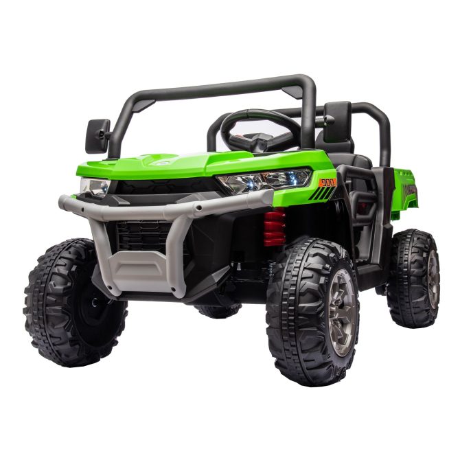 24V Ride On Truck 2 Seater Ride On UTV with 2x200W Motor Ride On Dump Truck with Dump Bed/Shovel Ride On Car with Remote Control Electric Vehicle with Non-slip tyre for Boys Girls - Image 3
