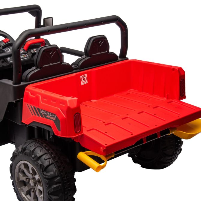 24V Ride On Truck 2 Seater Ride On UTV with 2x200W Motor Ride On Dump Truck with Dump Bed/Shovel Ride On Car with Remote Control Electric Vehicle with Non-slip tyre for Boys Girls - Image 20