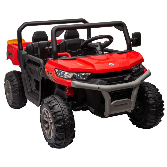 24V Ride On Truck 2 Seater Ride On UTV with 2x200W Motor Ride On Dump Truck with Dump Bed/Shovel Ride On Car with Remote Control Electric Vehicle with Non-slip tyre for Boys Girls - Image 10