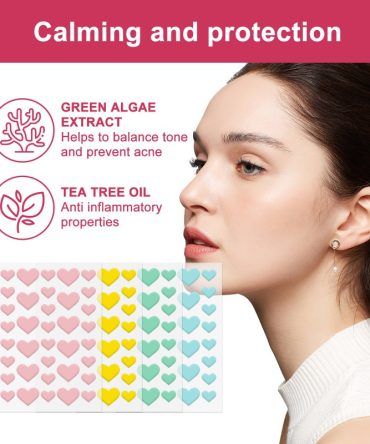 Wiieey Acne Patch Series Downplaying Acne Pockmarks Spots Cleansing Closed Mouth Multi-style Graphic Acne Patch