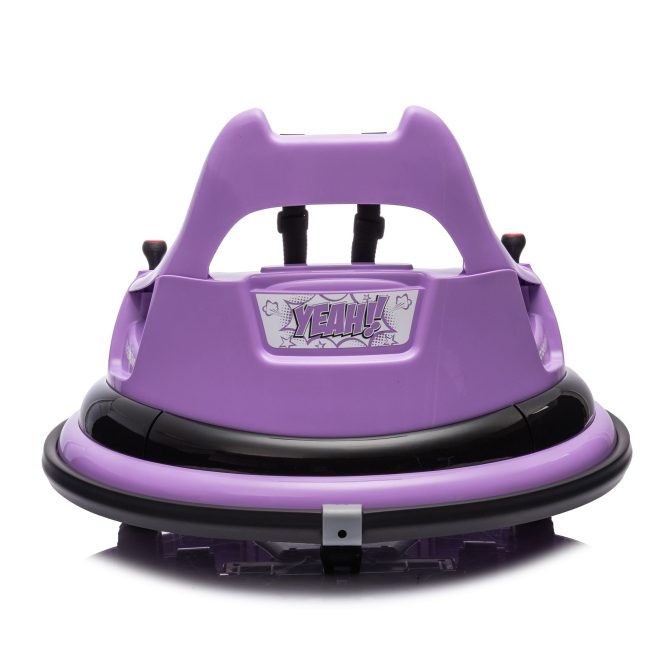 12V ride on bumper car for kids,electric car for kids,1.5-5 Years Old,W/Remote Control, LED Lights, Bluetooth & 360 Degree Spin, Vehicle body with anti-collision padding
Five-point Safety Belt,2wd - Image 14