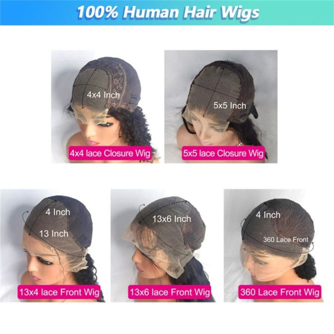 13x6 Deep Wave HD Lace Frontal Wig Human Hair Wave Water Human Hair wigs Curly 13x4 360 Lace Frontal Wigs For Black Women - Image 55