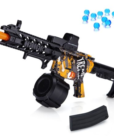 Electric Gel Ball Blaster, High-Speed Gelfire Blaster for Orbeez with 40000 Gel Rounds and Eyewear, Splatter Ball Toys for Outdoor Shooting Game Party Gift Ages 14 & Up, Red Sentinel