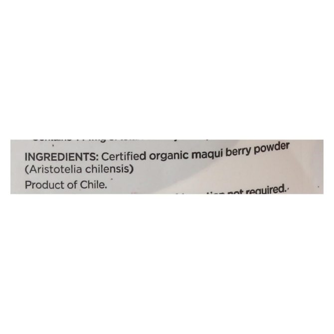Navitas Naturals Maqui Powder - Organic - Freeze-dried - 3 Oz - Case Of 6 - Image 3