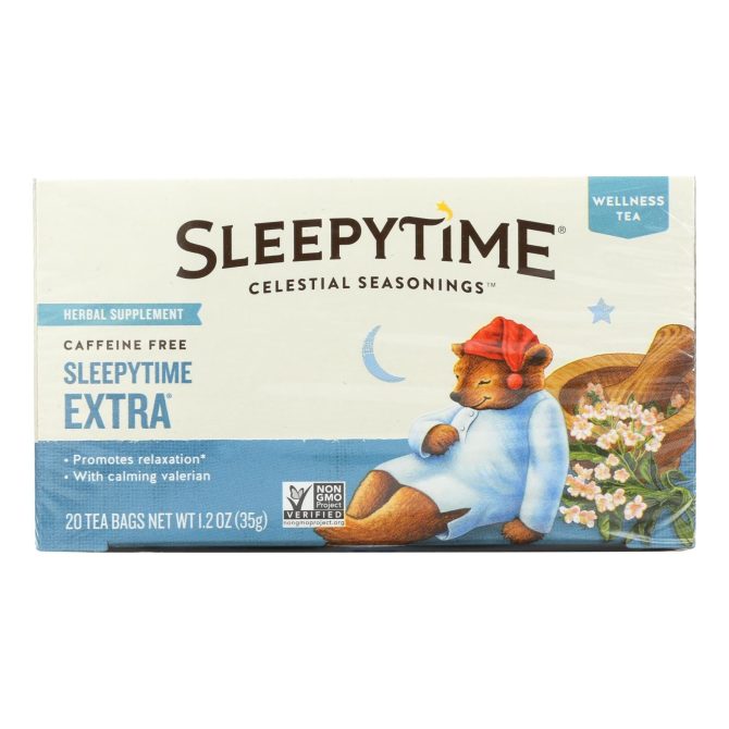 Celestial Seasonings Sleepytime Herbal Tea Caffeine Free - 20 Tea Bags - Case Of 6 - Image 2