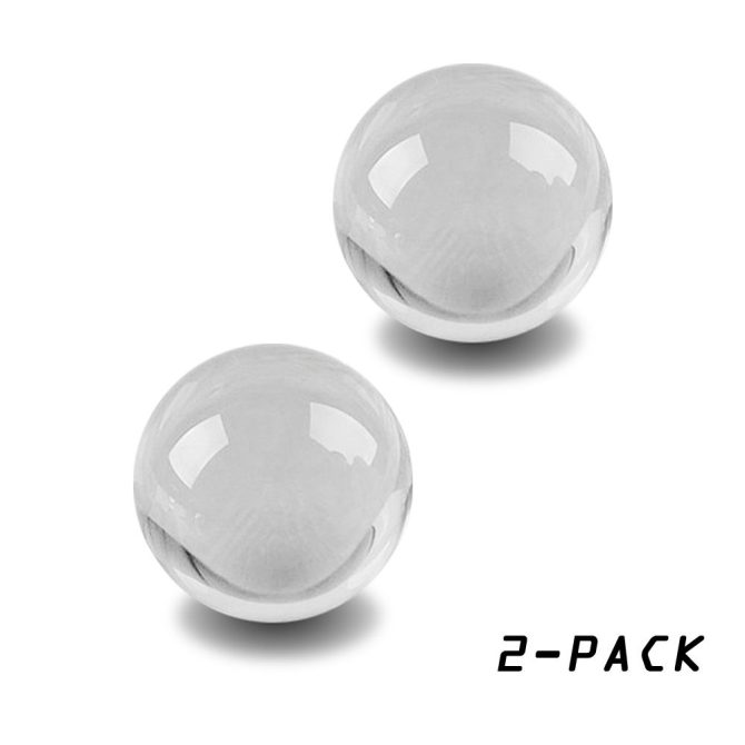DSJUGGLING Small Size of Clear Acrylic Contact Juggling Ball for Beginners, Kids & Mini Transparent Practice Juggling Ball for Small Hands - Image 2