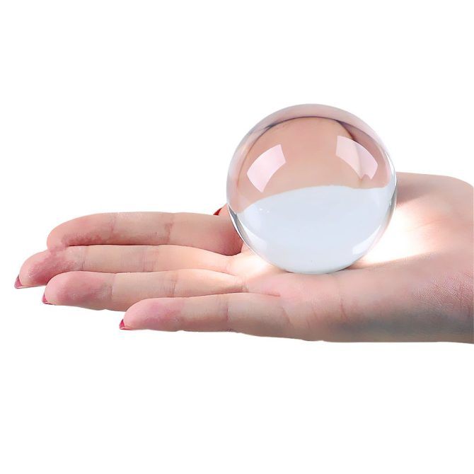 DSJUGGLING Small Size of Clear Acrylic Contact Juggling Ball for Beginners, Kids & Mini Transparent Practice Juggling Ball for Small Hands - Image 5