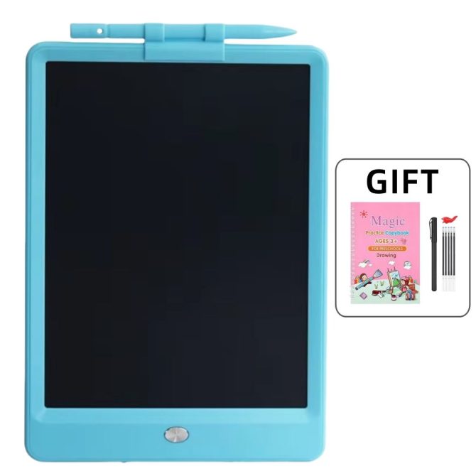 LCD Writing Tablet Doodle Board Erasable Handwriting Boards Waterproof Doodle Pad Early Educational Toys Magnetic Drawing Board for 3 4 5 6 7 8 Year Old Girls Boys with Free Gift - Image 7
