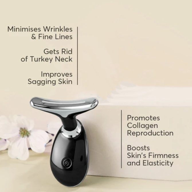 Face Massager Anti-Wrinkle Face Device 3 Modes 45°C Neck Lifting Massagers LED High Frequency Beauty Instrumen EMS Face Massage for Women - Image 14