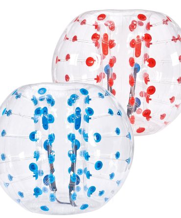 VEVOR Inflatable Bumper Balls 2-Pack, 5FT/1.5M Body Sumo Zorb Balls for Teen & Adult, 0.8mm Thick PVC Human Hamster Bubble Balls for Outdoor Team Gaming Play, Bumper Bopper Toys for Garden, Yard, Park