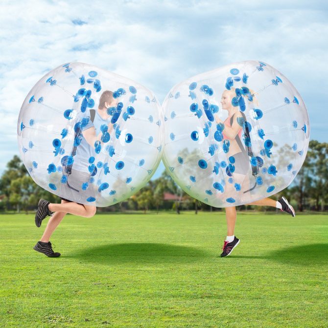 VEVOR Inflatable Bumper Ball 1-Pack, 5FT/1.5M Body Sumo Zorb Balls for Teen & Adult, 0.8mm Thick PVC Human Hamster Bubble Balls for Outdoor Team Gaming Play, Bumper Bopper Toys for Garden, Yard, Park - Image 8