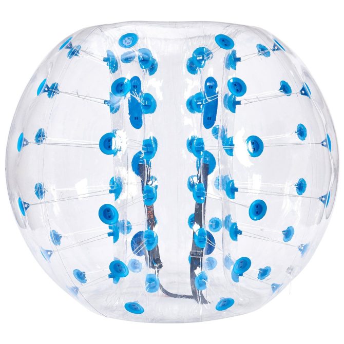 VEVOR Inflatable Bumper Ball 1-Pack, 5FT/1.5M Body Sumo Zorb Balls for Teen & Adult, 0.8mm Thick PVC Human Hamster Bubble Balls for Outdoor Team Gaming Play, Bumper Bopper Toys for Garden, Yard, Park - Image 9