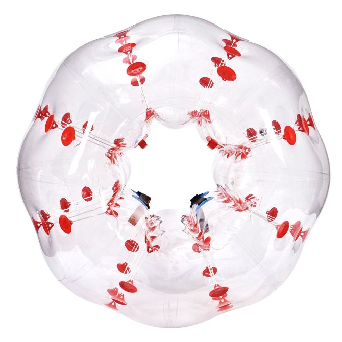 VEVOR Inflatable Bumper Ball 1-Pack, 5FT/1.5M Body Sumo Zorb Balls for Teen & Adult, 0.8mm Thick PVC Human Hamster Bubble Balls for Outdoor Team Gaming Play, Bumper Bopper Toys for Garden, Yard, Park - Image 10