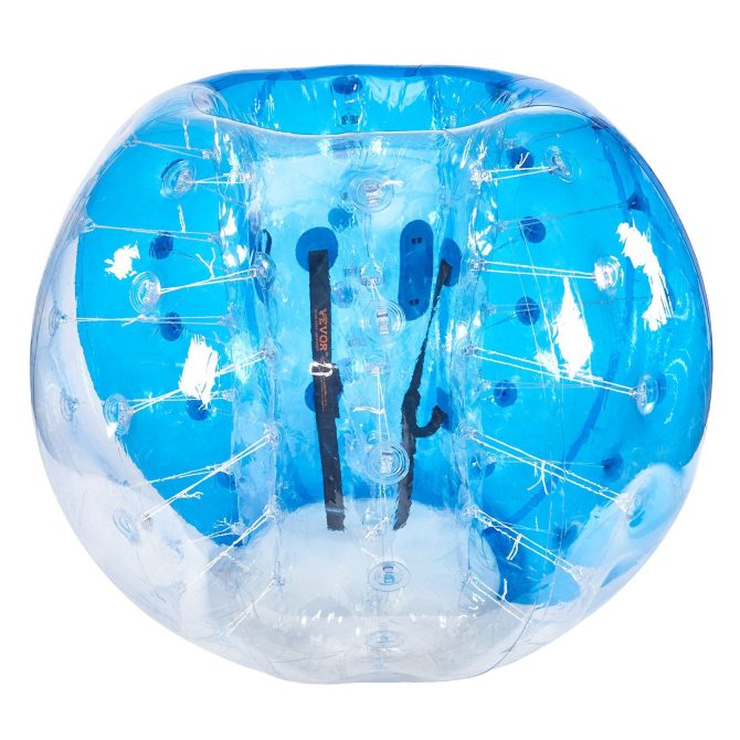 VEVOR Inflatable Bumper Ball 1-Pack, 5FT/1.5M Body Sumo Zorb Balls for Teen & Adult, 0.8mm Thick PVC Human Hamster Bubble Balls for Outdoor Team Gaming Play, Bumper Bopper Toys for Garden, Yard, Park - Image 9