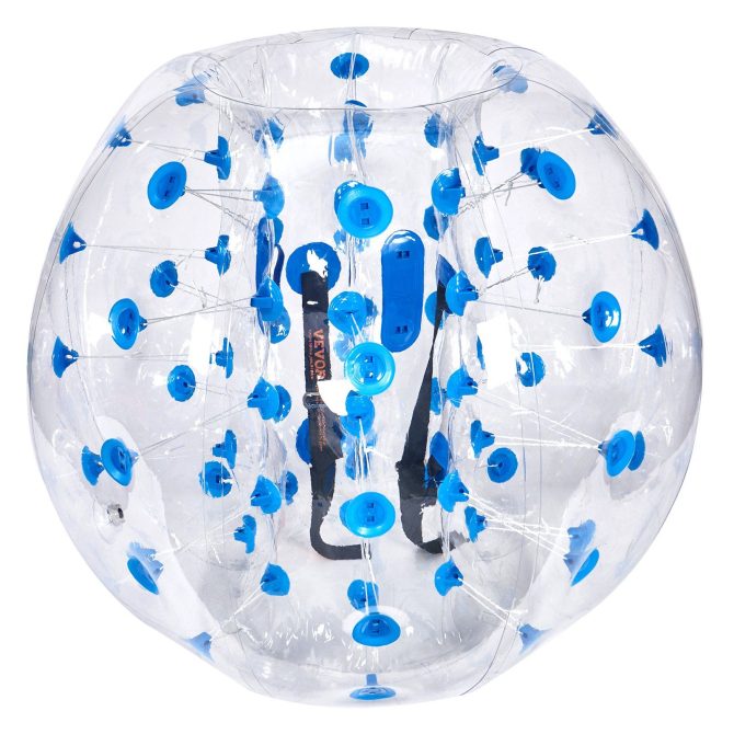 VEVOR Inflatable Bumper Ball 1-Pack, 4FT/1.2M Body Sumo Zorb Balls for Teen, 0.8mm Thick PVC Human Hamster Bubble Balls for Outdoor Team Gaming Play, Bumper Bopper Toys for Garden, Yard, Park - Image 11
