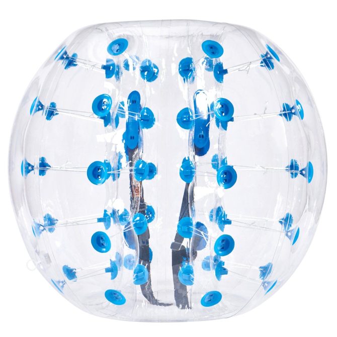 VEVOR Inflatable Bumper Ball 1-Pack, 4FT/1.2M Body Sumo Zorb Balls for Teen, 0.8mm Thick PVC Human Hamster Bubble Balls for Outdoor Team Gaming Play, Bumper Bopper Toys for Garden, Yard, Park - Image 9