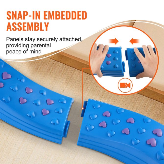 VEVOR Kids Balance Beam Stepping Stones Gymnastics Children Balance Board 8 PCS - Image 4
