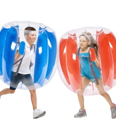 VEVOR Inflatable Bumper Balls 2-Pack, 3FT/0.9M Body Sumo Zorb Balls for Kids & Teens, Durable PVC Human Hamster Bubble Balls for Outdoor Team Gaming Play, Bumper Bopper Toys for Playground, Yard, Par