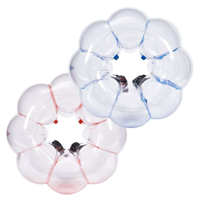 VEVOR Inflatable Bumper Balls 2-Pack, 3FT/0.9M Body Sumo Zorb Balls for Kids & Teens, Durable PVC Human Hamster Bubble Balls for Outdoor Team Gaming Play, Bumper Bopper Toys for Playground, Yard, Par - Image 10