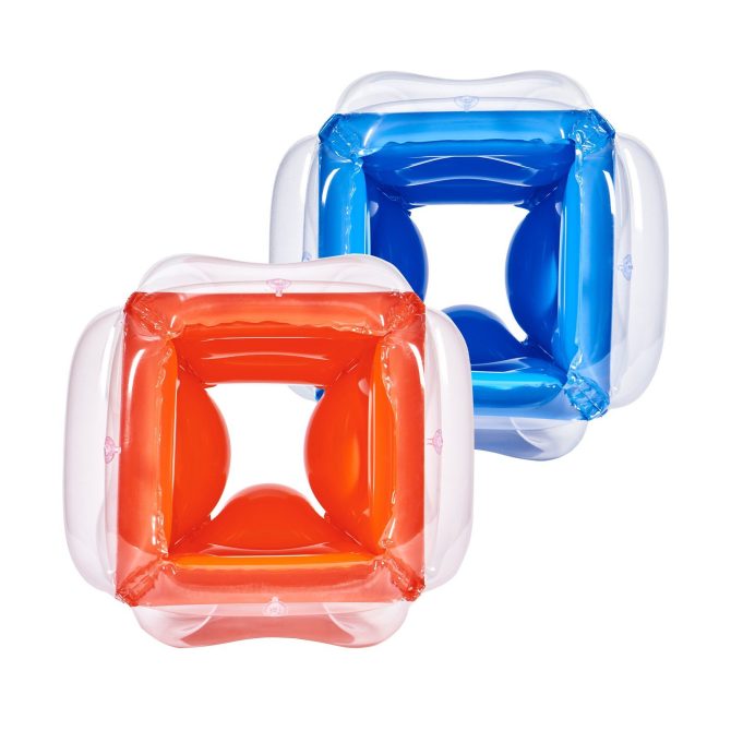 VEVOR Inflatable Bumper Balls 2-Pack, 2FT/0.6M Body Sumo Zorb Balls for Kids, Durable PVC Human Hamster Bubble Balls for Child Outdoor Team Gaming Play, Bumper Bopper Toys for Playground, Yard, Park - Image 11