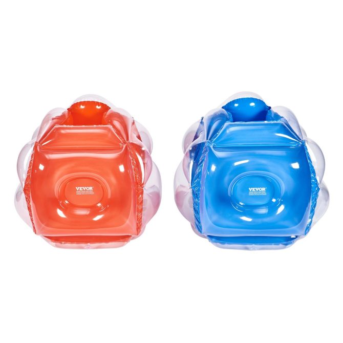 VEVOR Inflatable Bumper Balls 2-Pack, 2FT/0.6M Body Sumo Zorb Balls for Kids, Durable PVC Human Hamster Bubble Balls for Child Outdoor Team Gaming Play, Bumper Bopper Toys for Playground, Yard, Park - Image 10