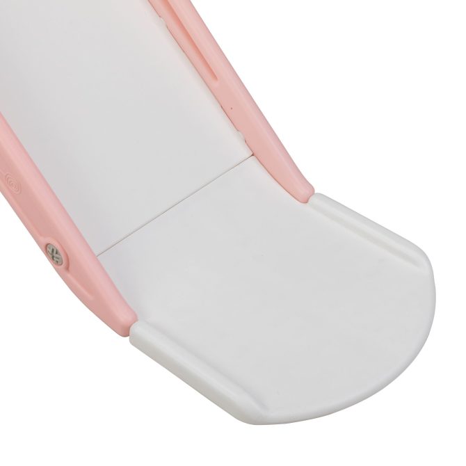 Toddler Slide for Indoor Use, Pink+White - Image 15