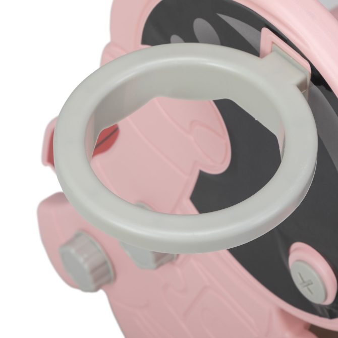 Toddler Slide for Indoor Use, Pink+White - Image 16