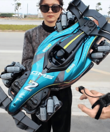 4DRC Y2 Hand Controlled Gesture RC Car 2.4Ghz 4WD 360° Racing Car 2 Battery For Boys & Girls,Kids Toy,Children Christmas Gifts.
