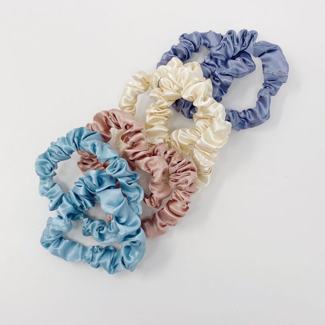 Satin Self Care Scrunch Set Of 8 - Image 7