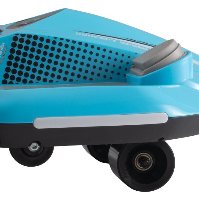 Electric Kids Racing Car with Music and Lights, Blue - Image 17