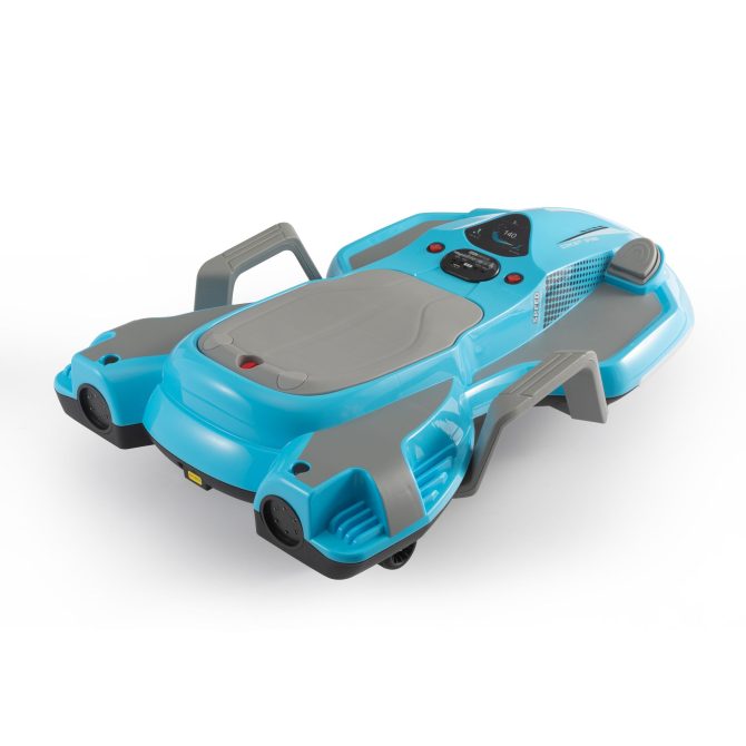 Electric Kids Racing Car with Music and Lights, Blue - Image 7