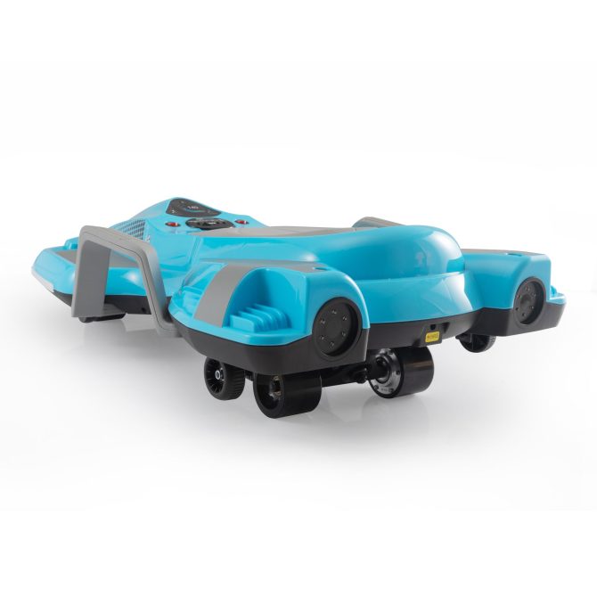 Electric Kids Racing Car with Music and Lights, Blue - Image 8