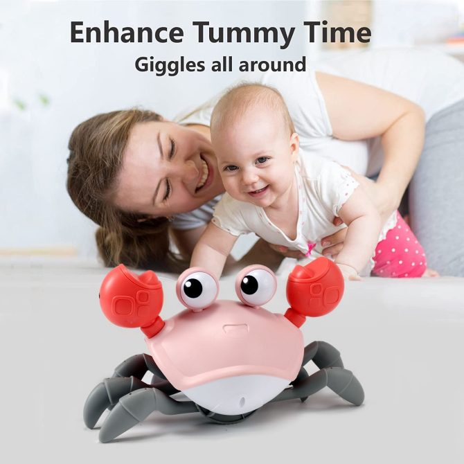Crawling Crab Toy - Crawly Crabby Tummy Time Toys - Image 2