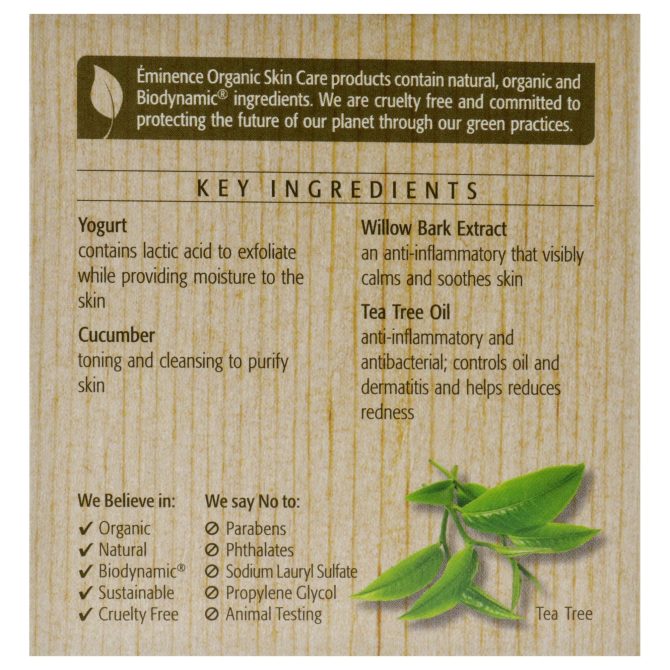 Clear Skin Probiotic Moisturizer by Eminence for Unisex - 2 oz Moisturizer - Image 6
