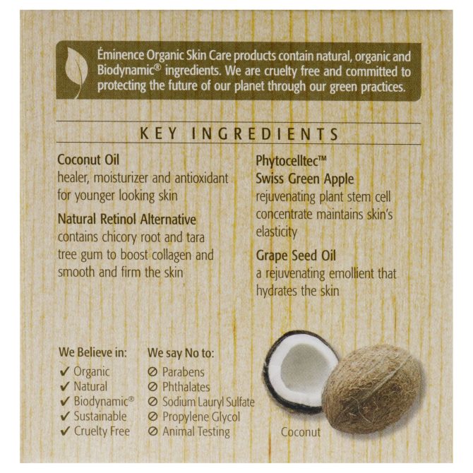 Coconut Age Corrective Moisturizer by Eminence for Unisex - 2 oz Moisturizer - Image 6