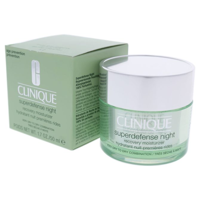 Superdefense Night Recovery Moisturizer by Clinique for Unisex - 1.7 oz Moisturizer - Image 3