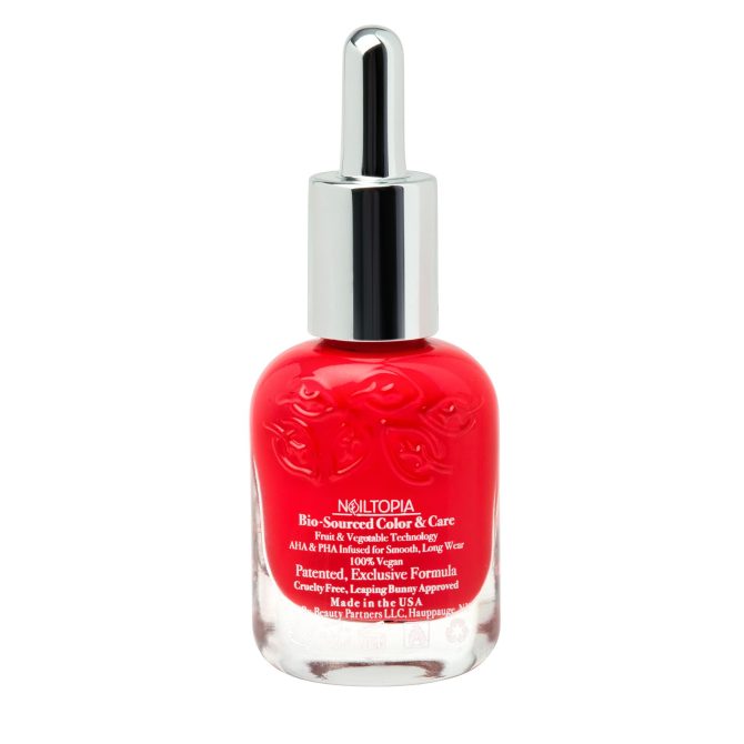 Bio-Sourced Chip Free Nail Lacquer - Hustle Hard by Nailtopia for Women - 0.41 oz Nail Polish - Image 3